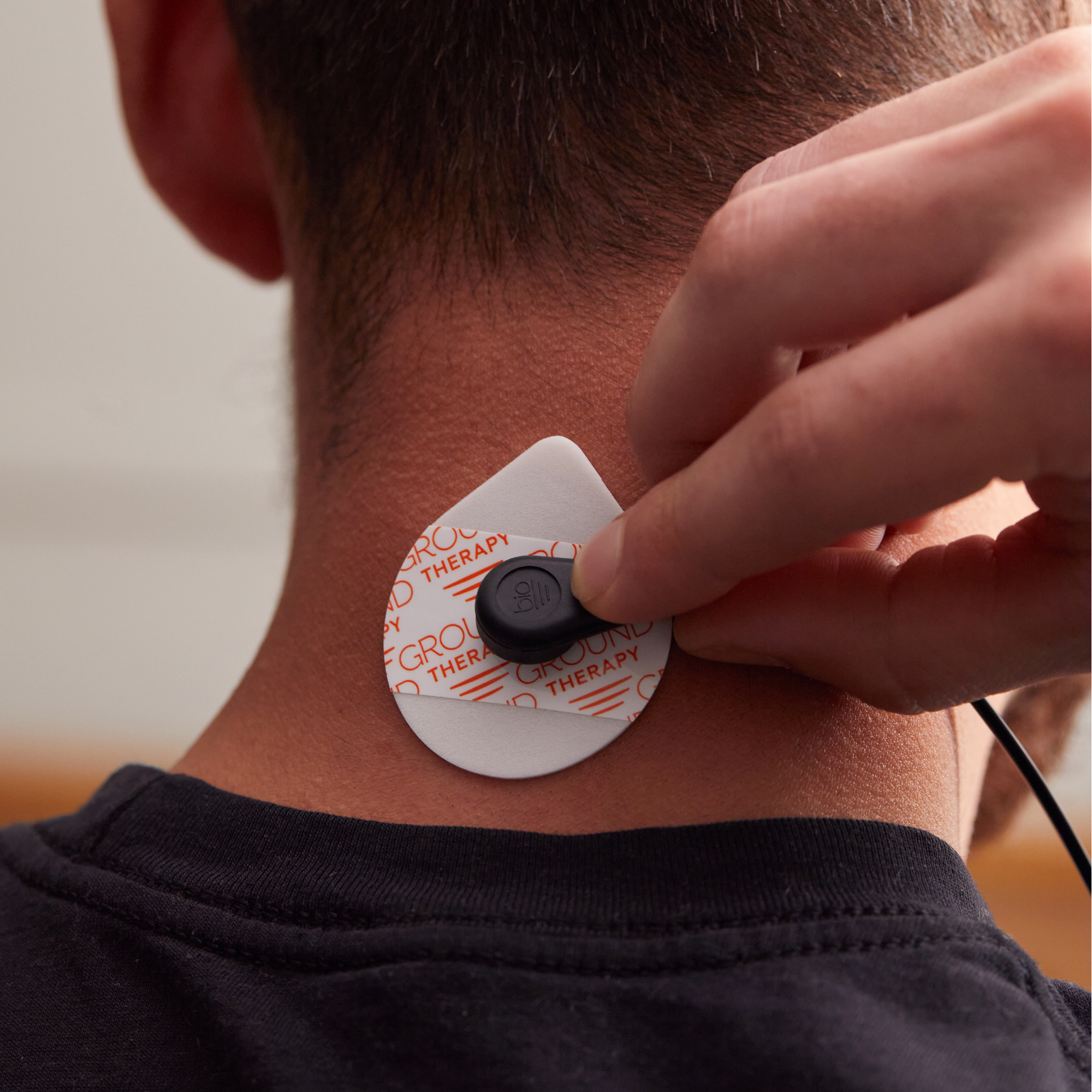 Earthing Patch To Ground Neck Pain.Png